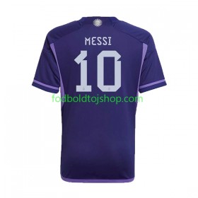 Argentina Lionel Messi 10 Udebane trøje World Cup 2022 S/S